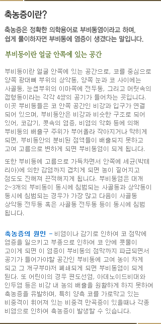 축농증이란?